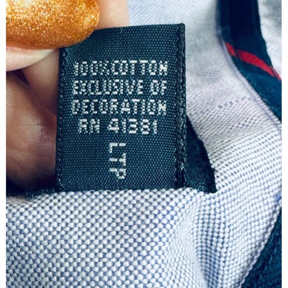 Ralph Lauren Oxford Shirt Button Down Long Sleeve 4XLT Lavender Big & Tall - Picture 7 of 10